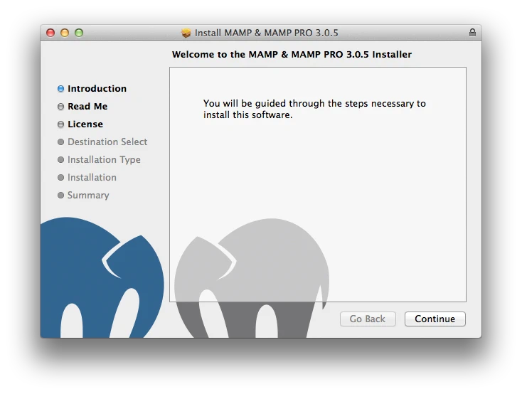 MAMP Install