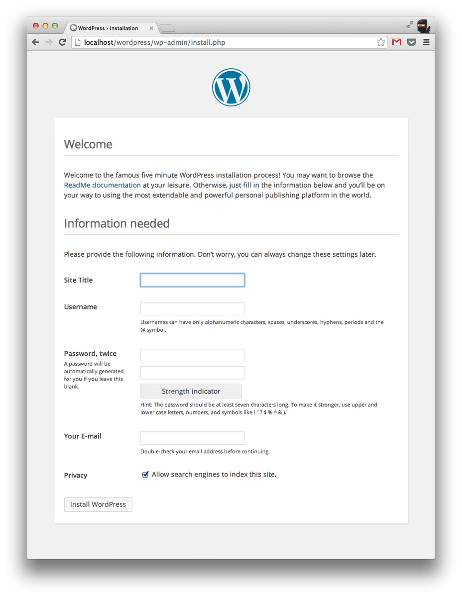 Welcome to wordpress