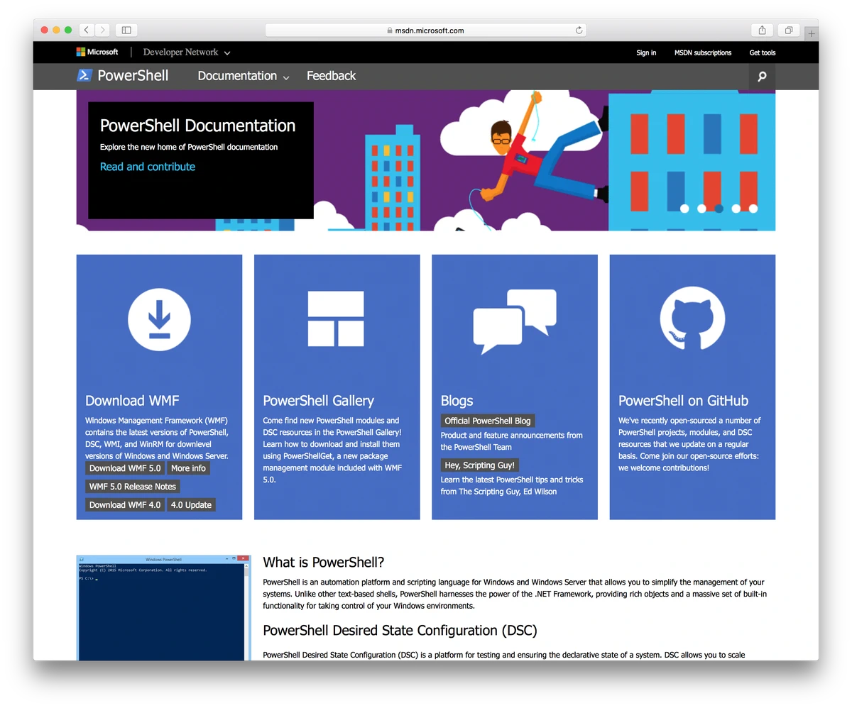 PowerShell Website